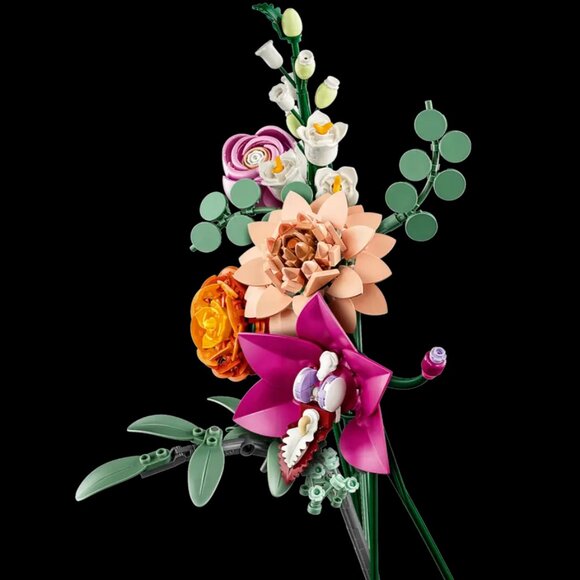 Lego Botanicals Pretty Pink Flower Bouquet - NIB - Picture 4 of 7